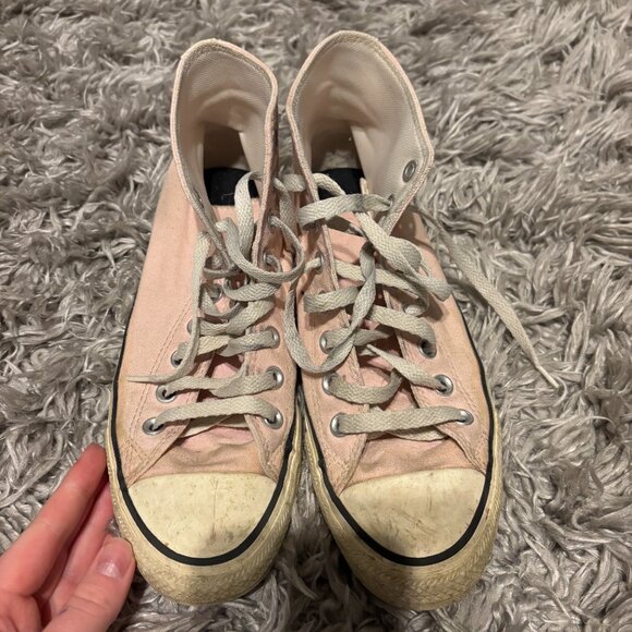Custom Pink Converse - Picture 2 of 3